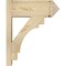 Ekena Millwork Merced Rough Sawn Arts and Crafts Outlooker, Douglas Fir, 8"W x 20"D x 24"H OUT08X20X24MRC03RDF - alternate 2